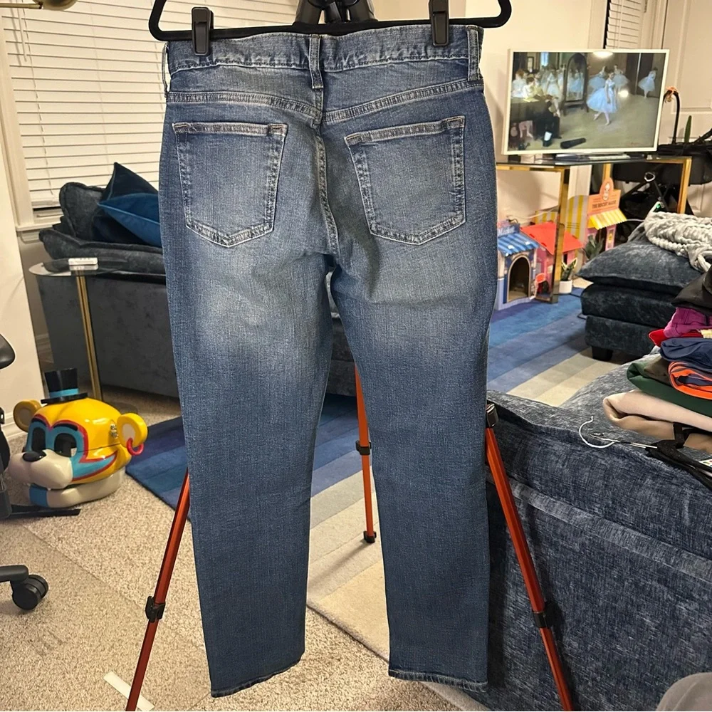 Old Navy Skinny Built-In Flex Medium Wash 31 x 30